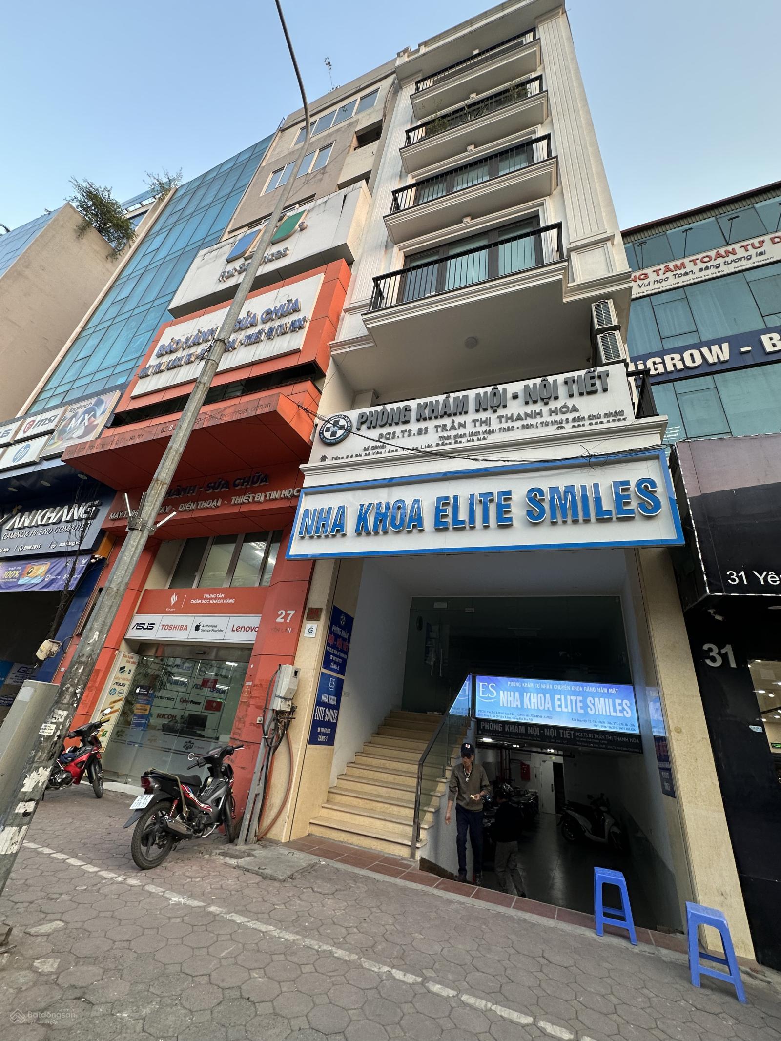 Cho thuê nhà mặt phố Trần Đại Nghĩa, Hai Bà Trưng - 104m² x 5 tầng, 90 triệu