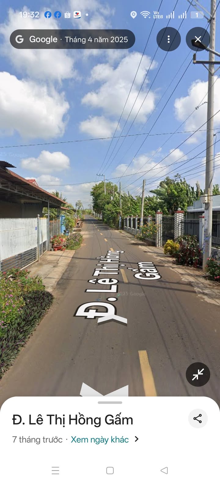 Đất Mặt Tiền Lê Thị Hồng Gấm Đất Đỏ, BRVT 278m² Giá 1.98 Tỷ