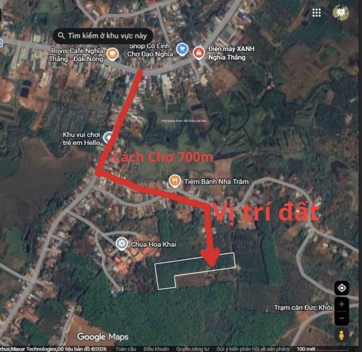 Đất nền Thôn Quảng Phước Đắk R'Lấp 1.6ha - Sổ đỏ chính chủ, tiềm năng lớn!