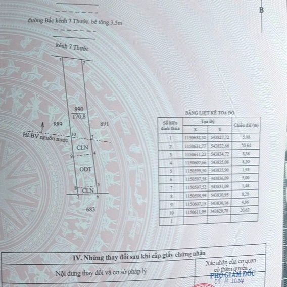 Đất nền 5x34m, 40m thổ cư tại Mỹ Thuận, Cai Lậy - Giá 550 triệu