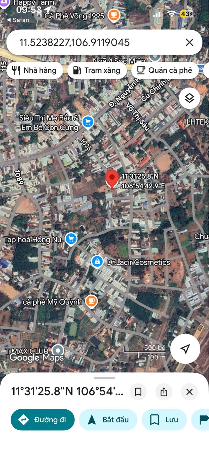 Đất nền Đồng Xoài 125m² 700 triệu - Tiềm năng tăng giá!