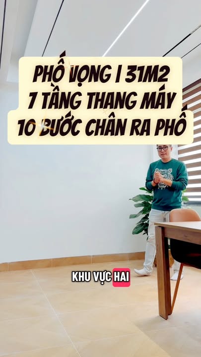 Nhà Riêng Phố Vọng 31m² - Chính Chủ Bán, 7 Tầng Thang Máy Đẳng Cấp!