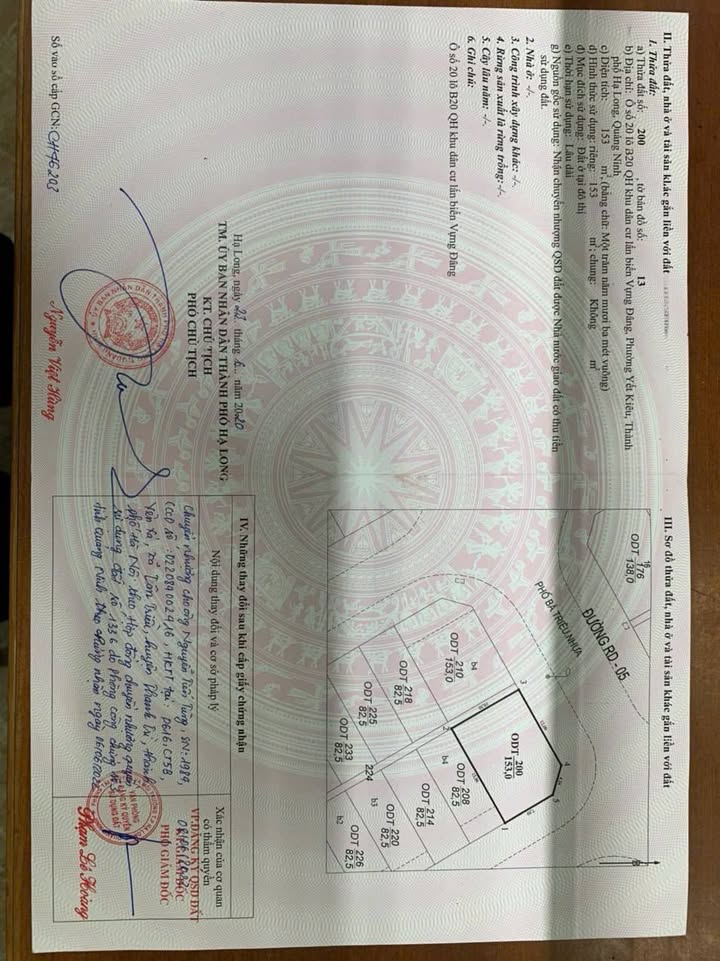 Đất nền lô góc Vựng Đâng Hạ Long 153m² - Vị trí đắc địa