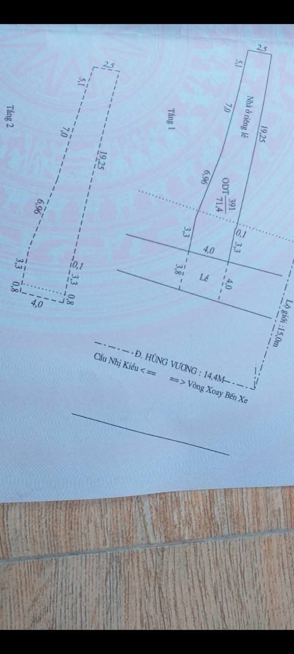 Nhà phố mặt tiền Hùng Vương Ninh Kiều 76m² - Vị trí kinh doanh đắc địa