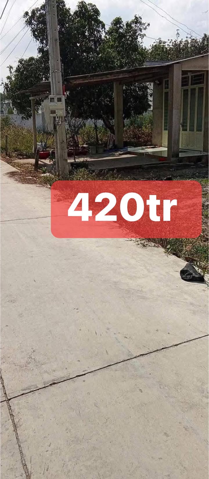 Nhà riêng Tân Bình Tân Biên Tây Ninh 301m² 420 triệu - Sẵn sàng ở ngay!