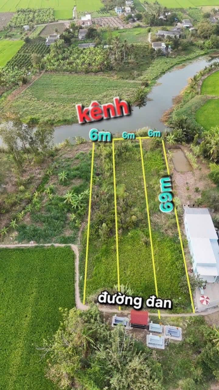 Đất Nền Gò Công Đông 414m² - Sổ Hồng Riêng, Giá Đầu Tư 150 Triệu