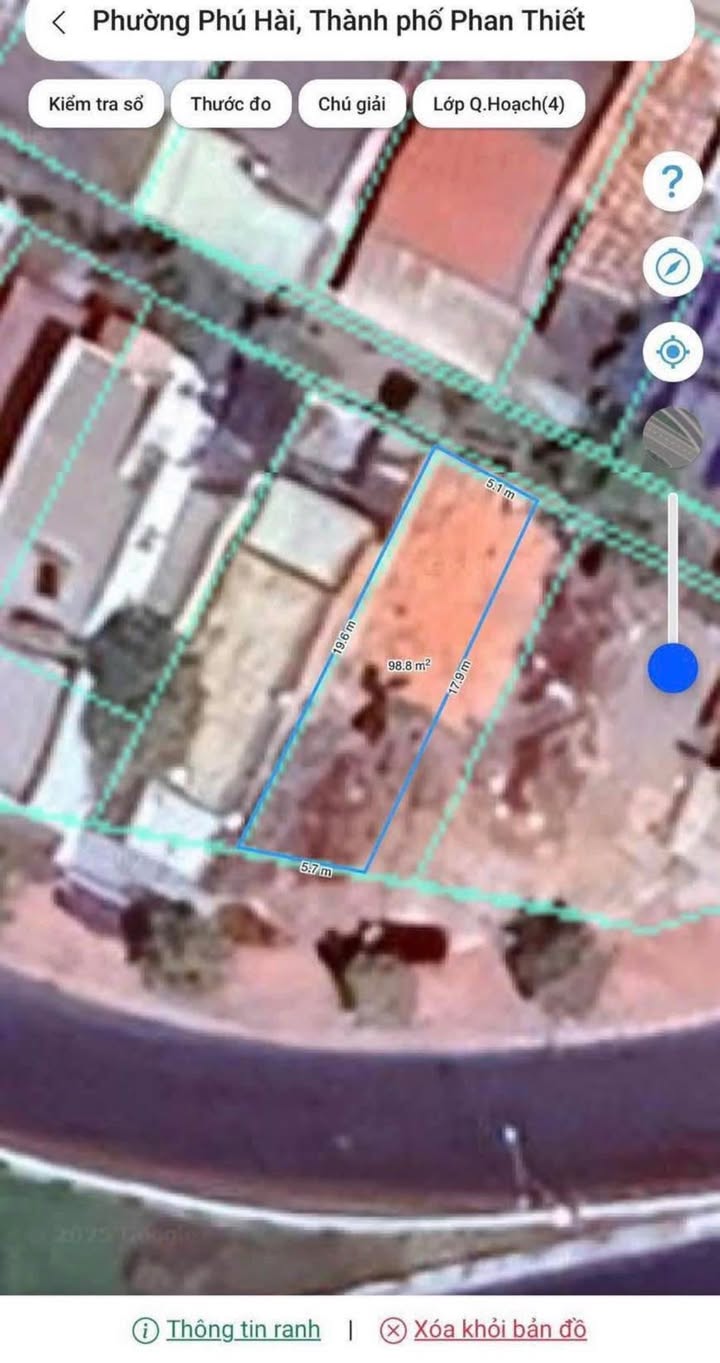 Đất thổ cư Nguyễn Thông Phan Thiết 99m² giá 4 tỷ - Vị trí đắc địa kinh doanh ngay!