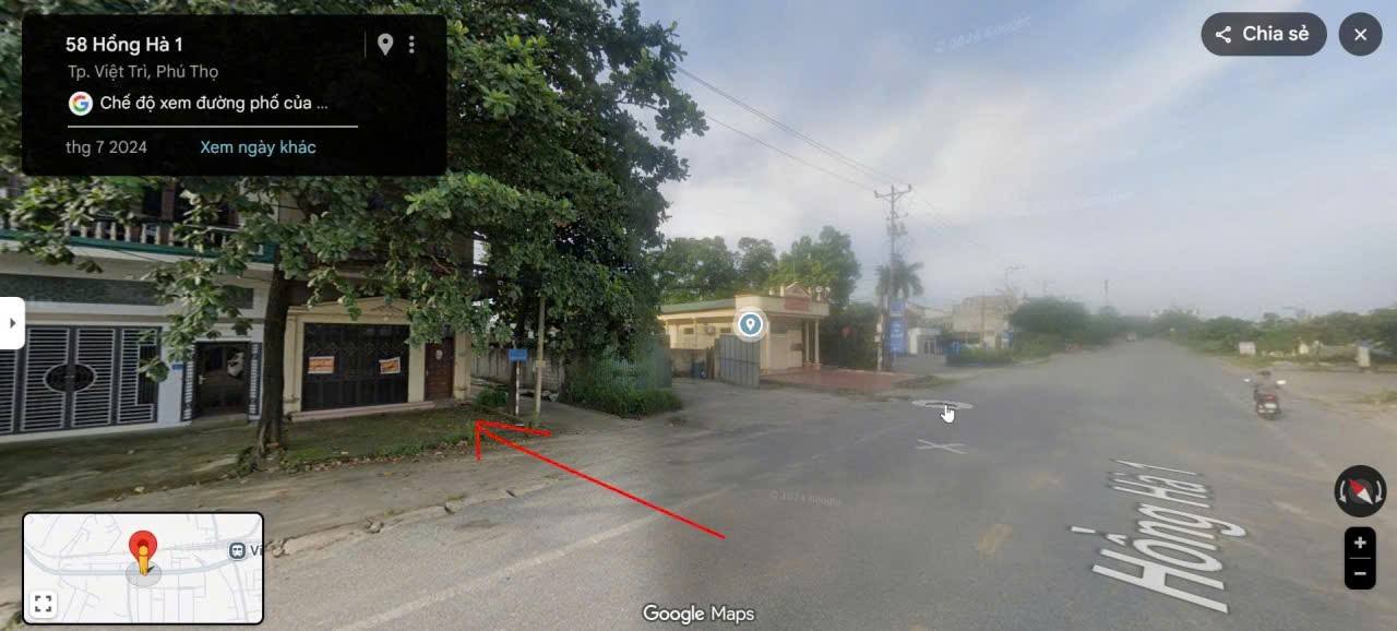 Nhà Riêng Đường Hồng Hà, Việt Trì 120m² - Ô tô vào tận nhà!