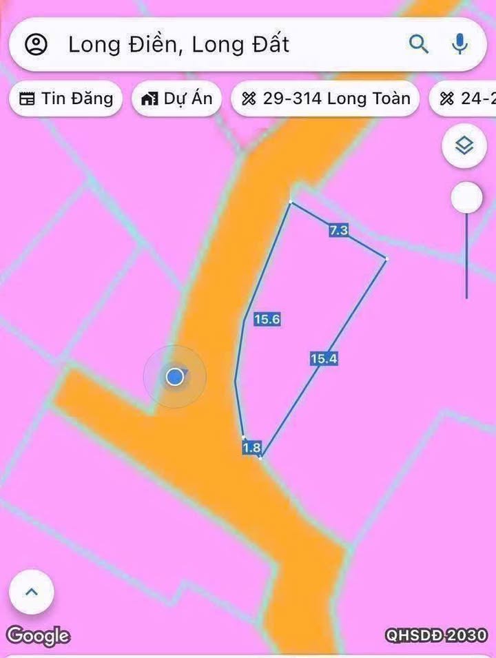 Nhà Cấp 4 79.7m² Full Thổ Cư, TT Long Điền - Giá 1 Tỷ