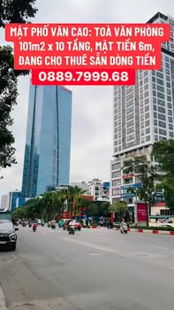 Tòa Văn Phòng Phố Văn Cao 101m² - Dòng Tiền Ổn Định!
