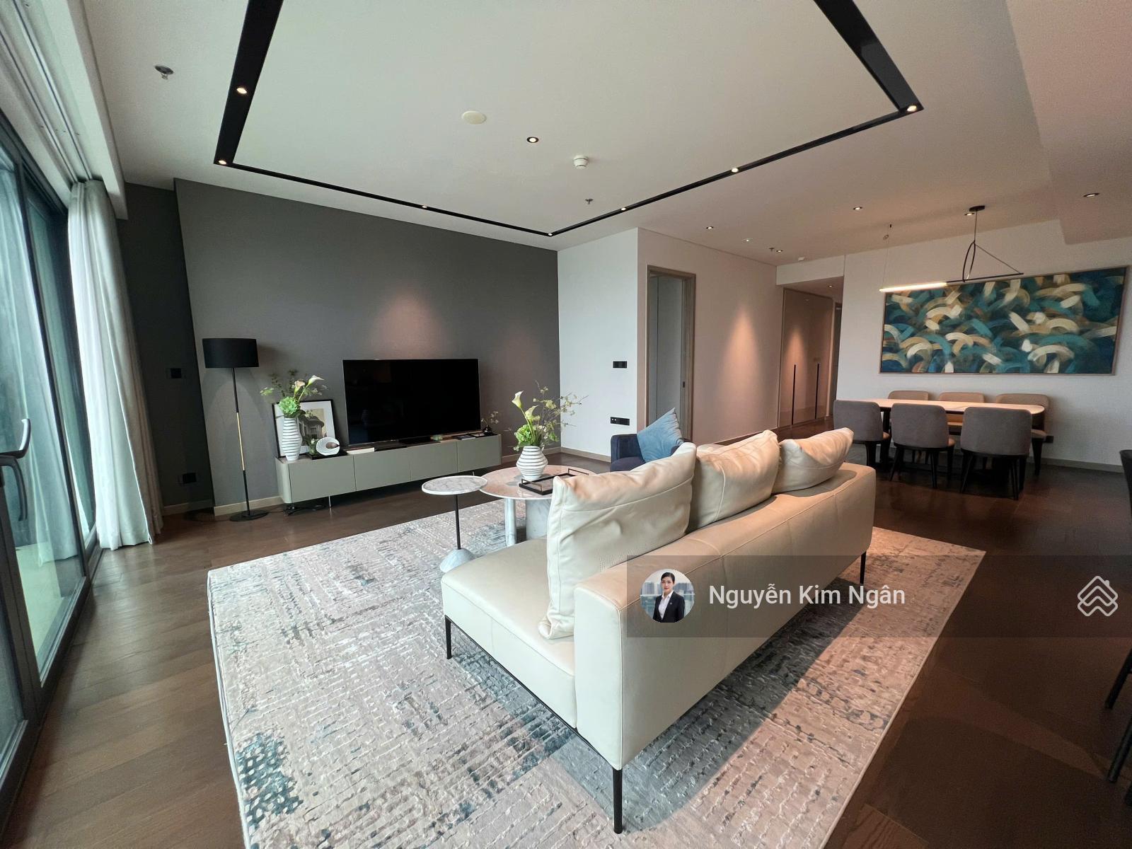 Cho thuê Căn hộ Grand Marina Saigon 150m² - View Sông, Full Nội thất 150 Triệu/tháng