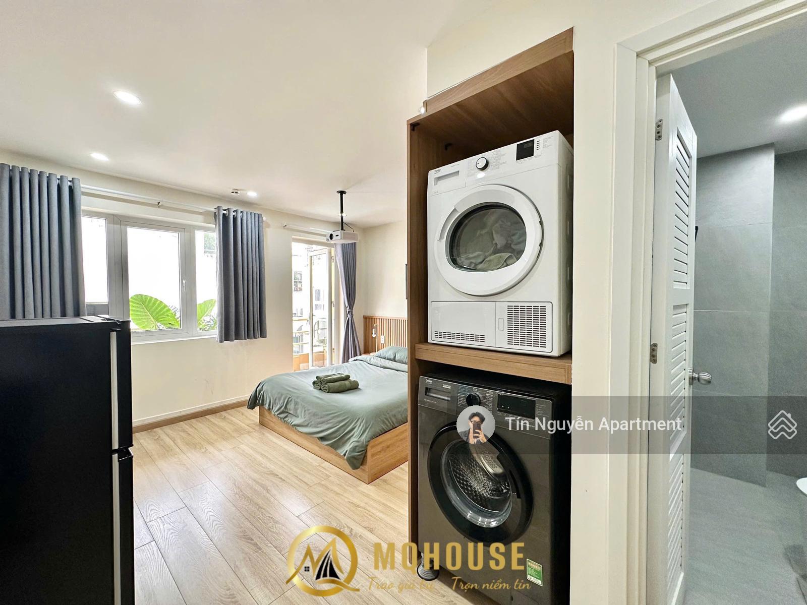 Căn hộ Quận 1 45m² giá 9 triệu - Full nội thất, ban công thoáng!