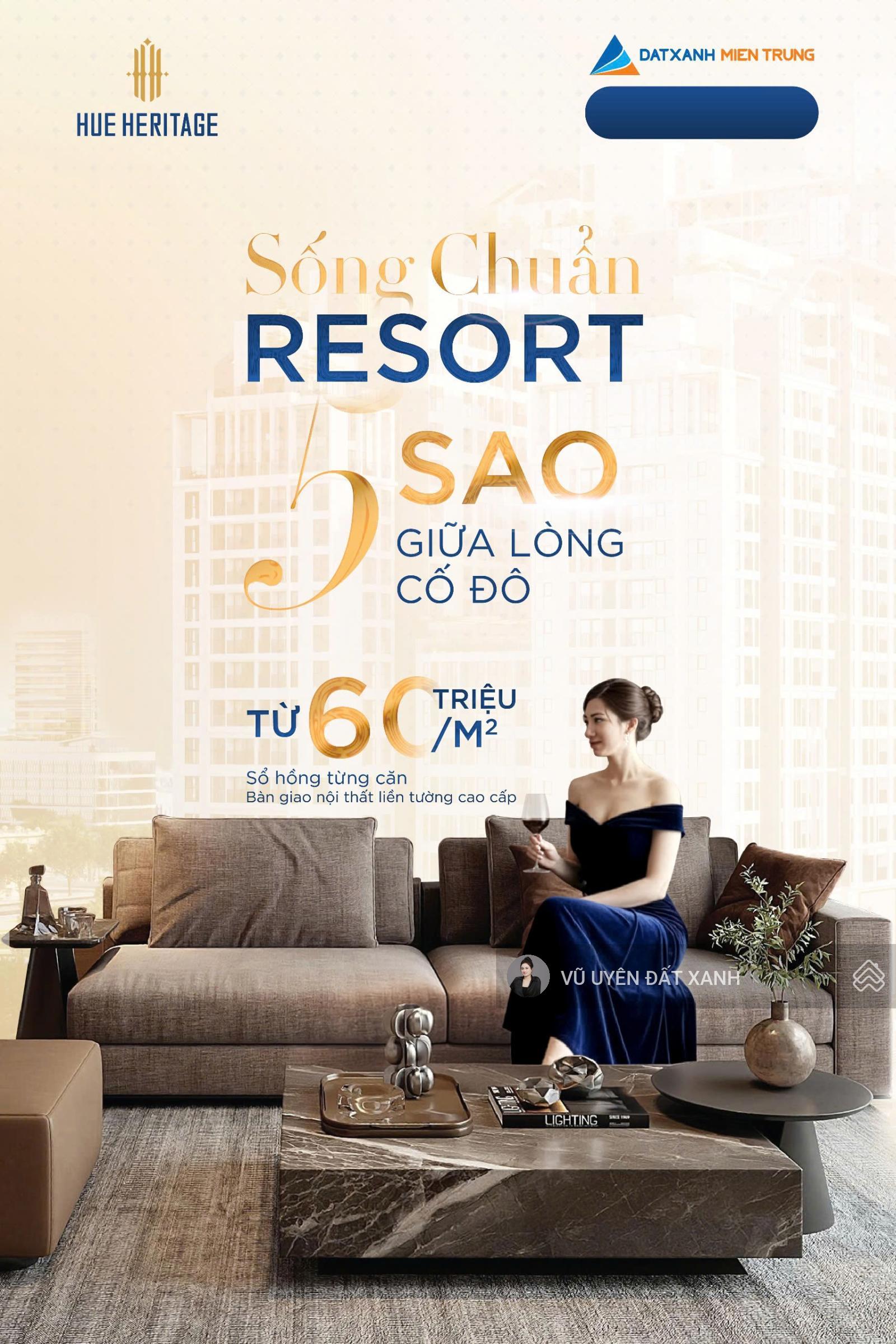 Căn hộ Hue Heritage Ngã 6 Huế 81m² - Sở hữu lâu dài, vị trí kim cương!