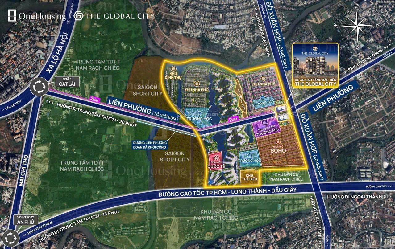 Đất nền KDC Nam Long 140m² - Mặt tiền kinh doanh 7m, Hướng Tây Bắc, 15 tỷ