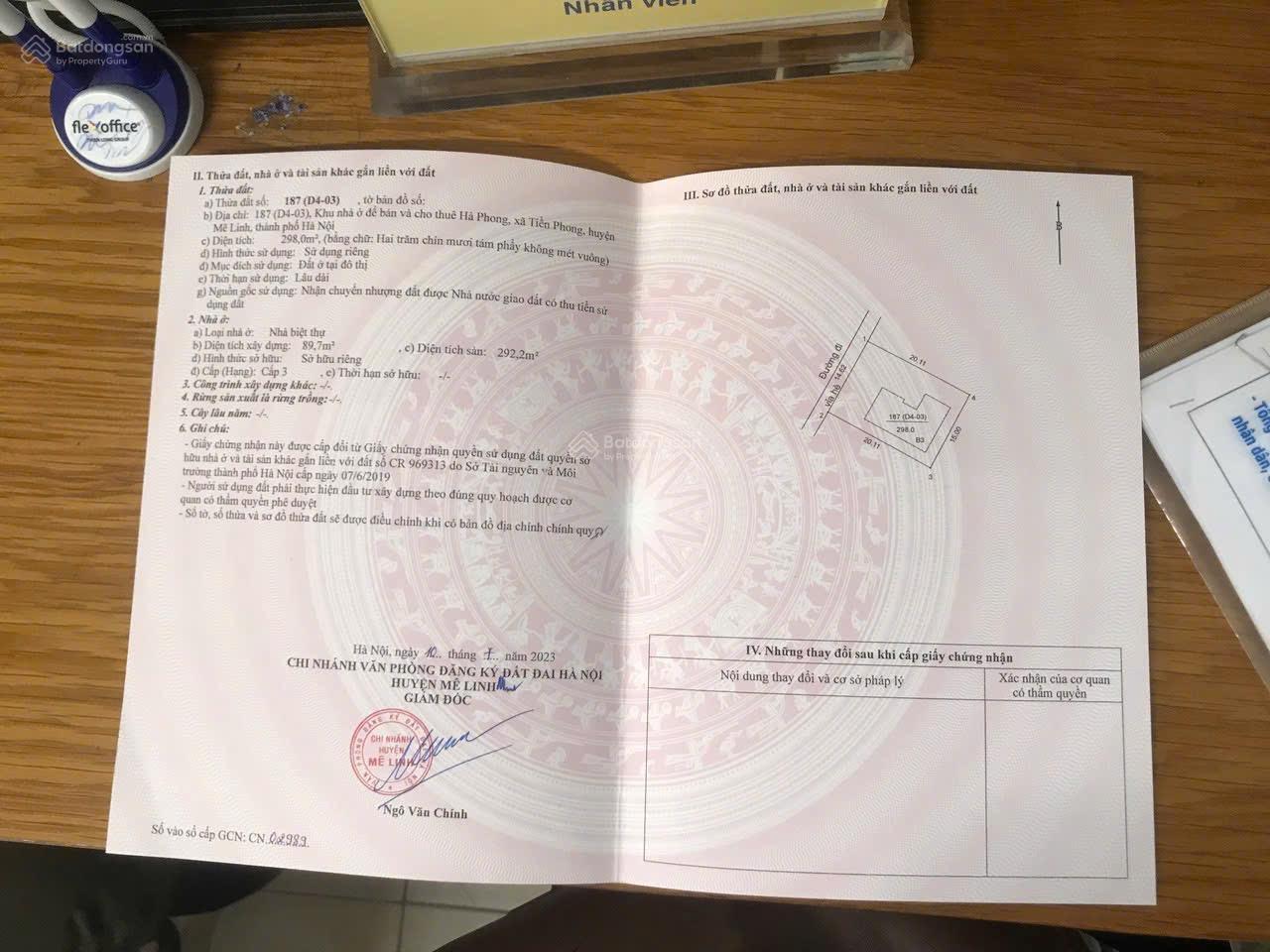 Biệt thự KĐT Hà Phong Mê Linh 160-600m² - Sổ đỏ chính chủ, sẵn sàng đầu tư!