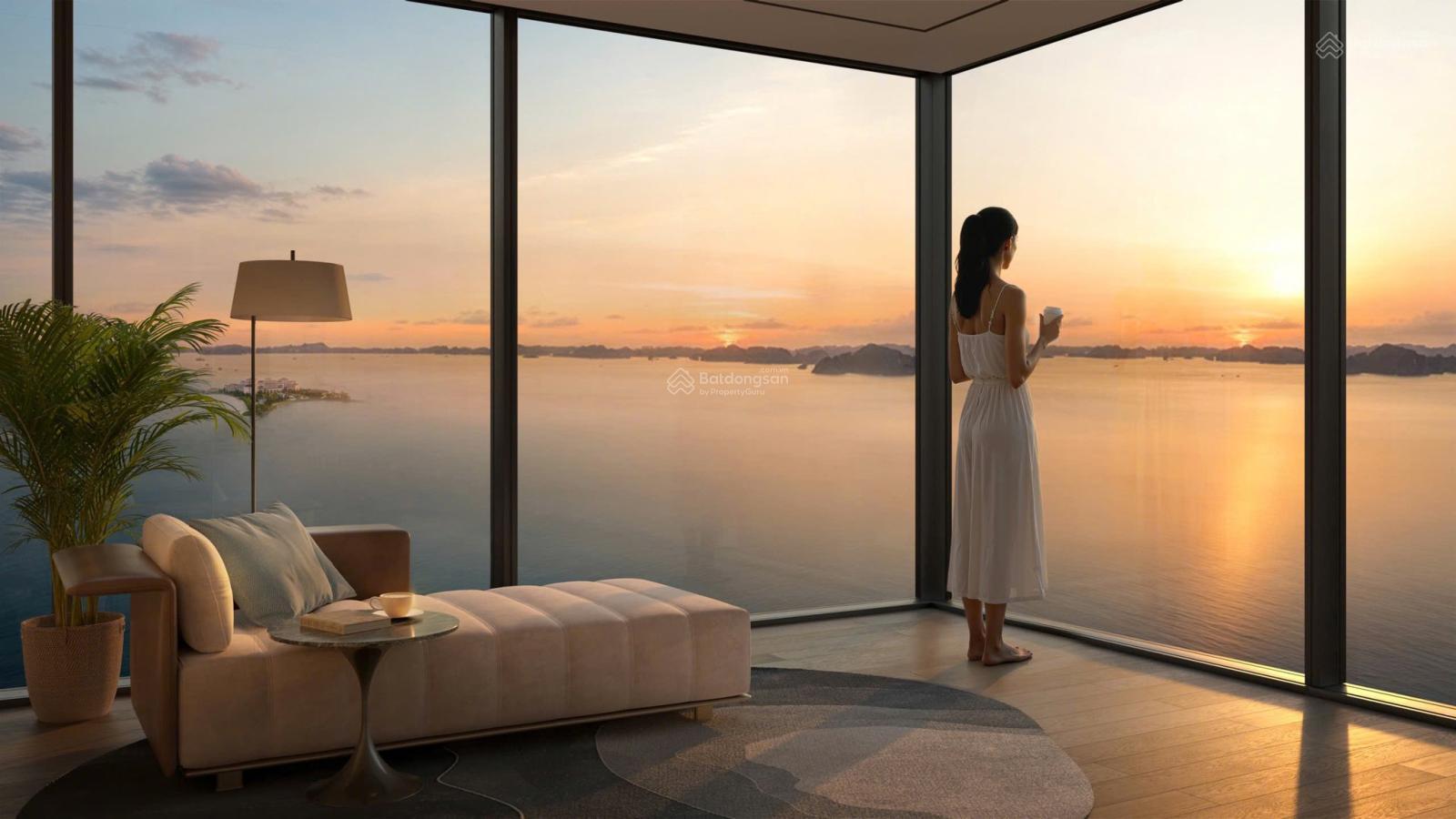 Căn hộ Studio Aria Bay Hạ Long 36m² - View biển, Sổ đỏ lâu dài