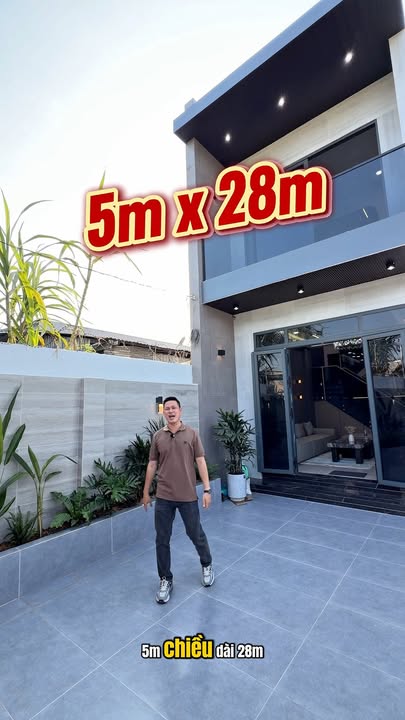 Nhà phố Mỹ Tho 140m² - Thiết kế hiện đại, sẵn sàng ở ngay!