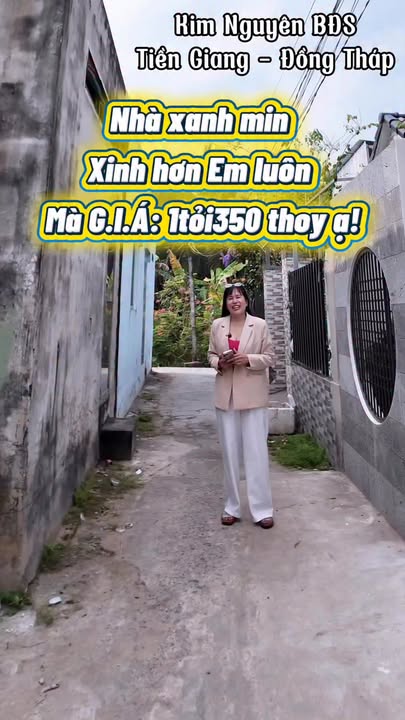 Nhà 2 Mặt Tiền Ấp 3, Mỹ Tho - 76m² Sổ Hồng, Giá 1.35 Tỷ