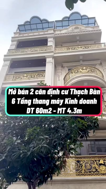 Nhà Phân Lô Thang Máy 60m² Thạch Bàn - Kinh Doanh/Văn Phòng