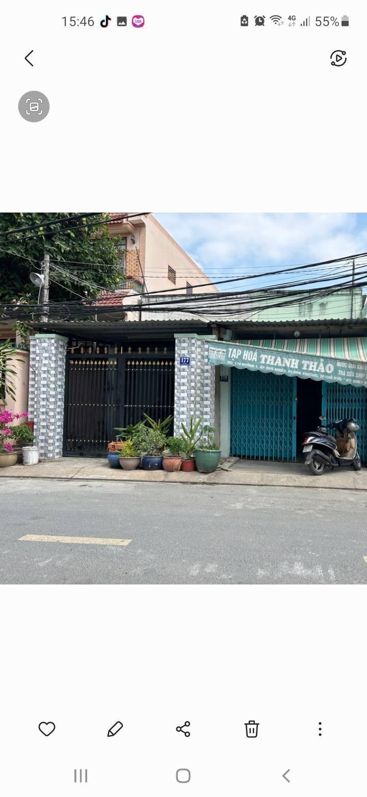 Mặt Tiền Kinh Doanh Đường 1, Long Trường, Thủ Đức - 62m², 4.3 Tỷ, Sẵn Sàng KD