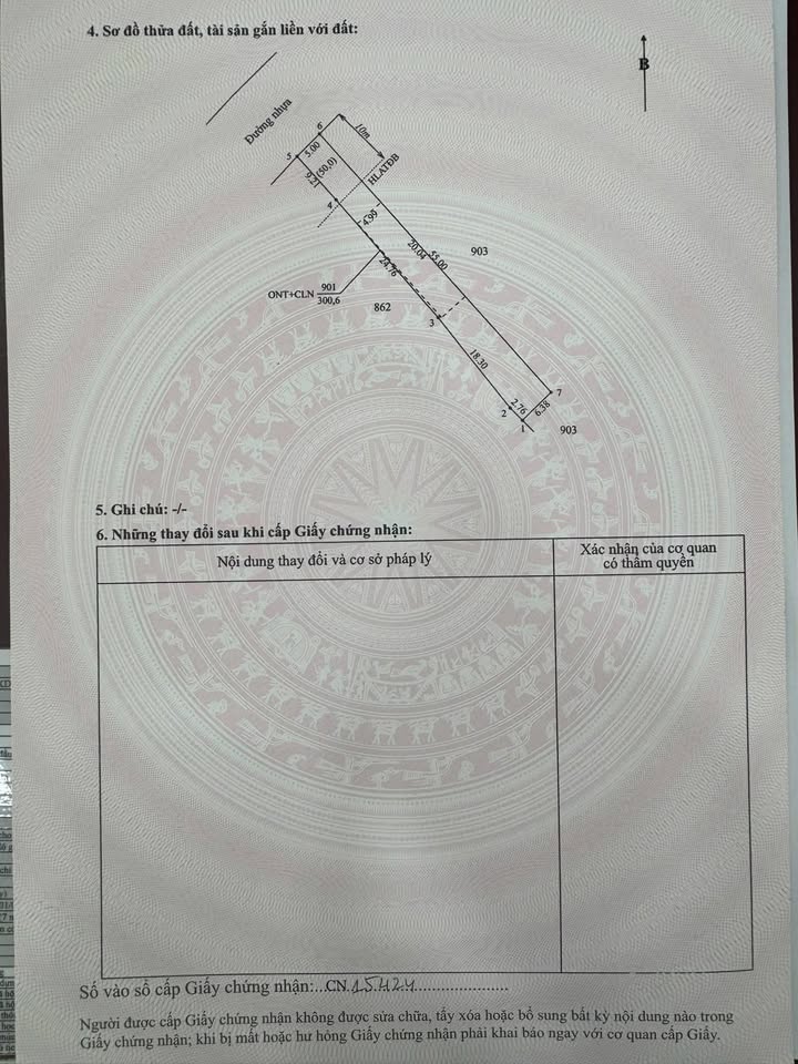 Đất Nền 5x55m Nở Hậu, 100m² TC, Bình Dương - Giá Chỉ 6xx Triệu