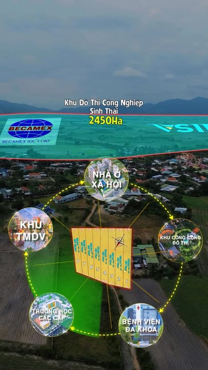 Đất nền Ninh Xuân, Khánh Hòa - Sổ hồng từng lô, giá chỉ 480 triệu, kế KCN 2450ha