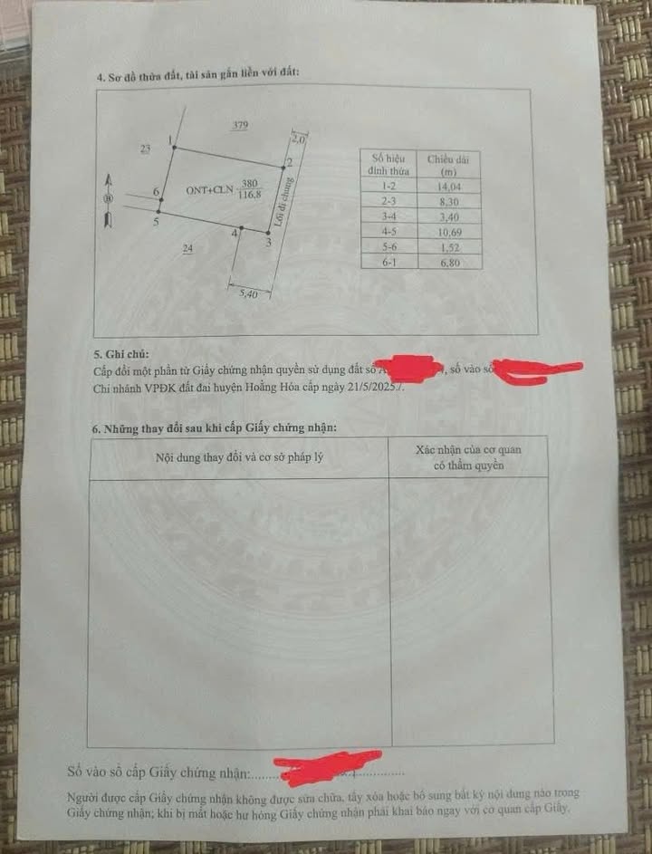 Nhà riêng Đường Hoàng Quý Thanh Hóa 116m² - Ô tô vào tận nhà!