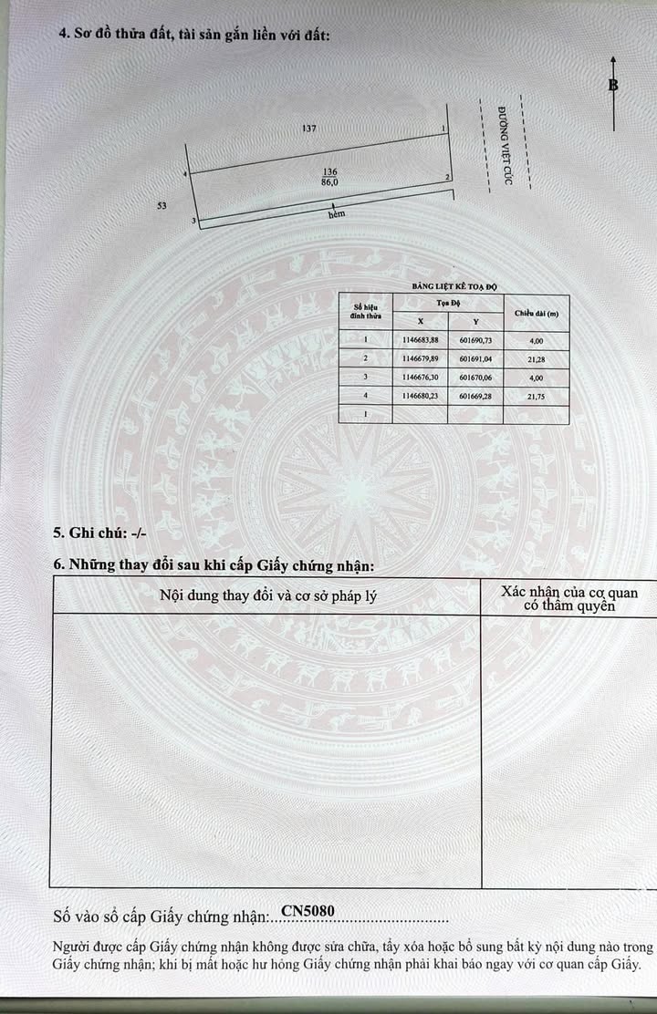Đất Thổ Cư Đường Việt Cúc TP. Gò Công 100m² - Sổ Đỏ Chính Chủ