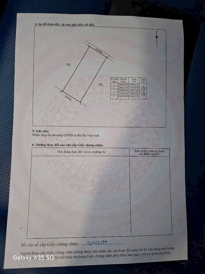 Đất nền An Hòa, Tam Dương 126m² - Sổ đỏ chính chủ, vị trí vàng kinh doanh!