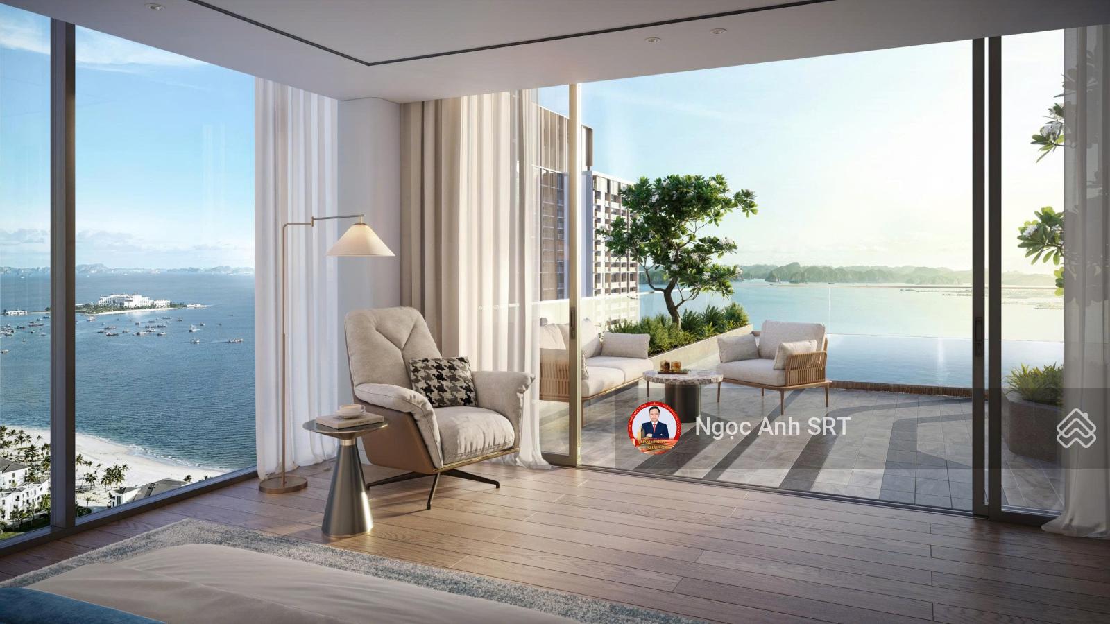 Căn hộ Aria Bay Hạ Long 94m² view Đảo Rều - Ưu đãi chiết khấu 16%