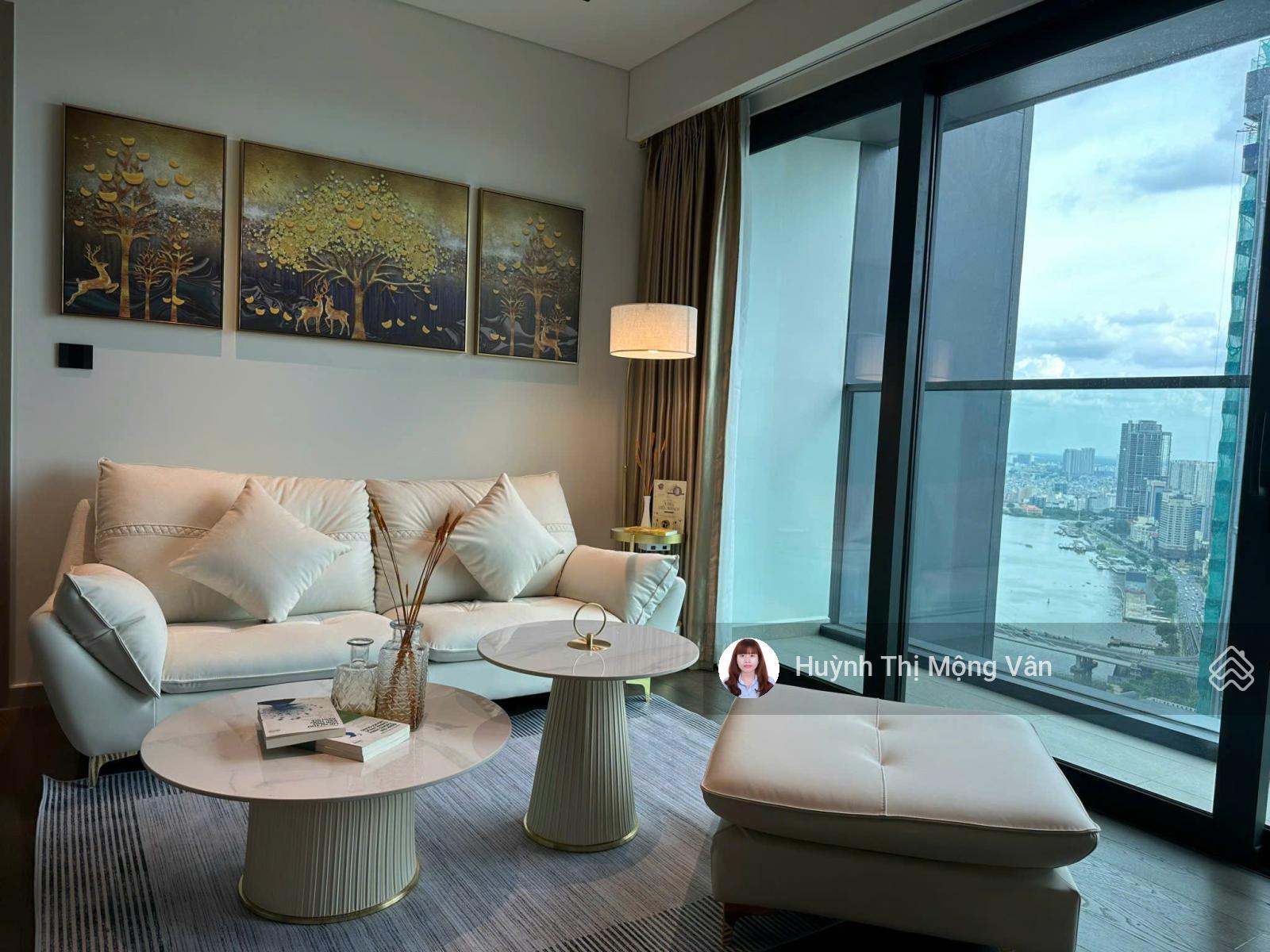 Cho thuê căn hộ Grand Marina Quận 1 - 59m2, View Sông Sài Gòn