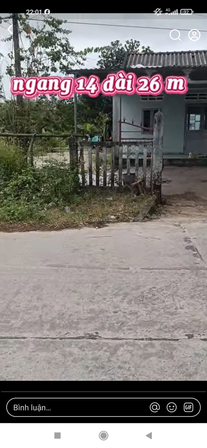 Đất nền Bình Triều 395m² giá 1 tỷ - Vị trí vàng, tiềm năng phân lô