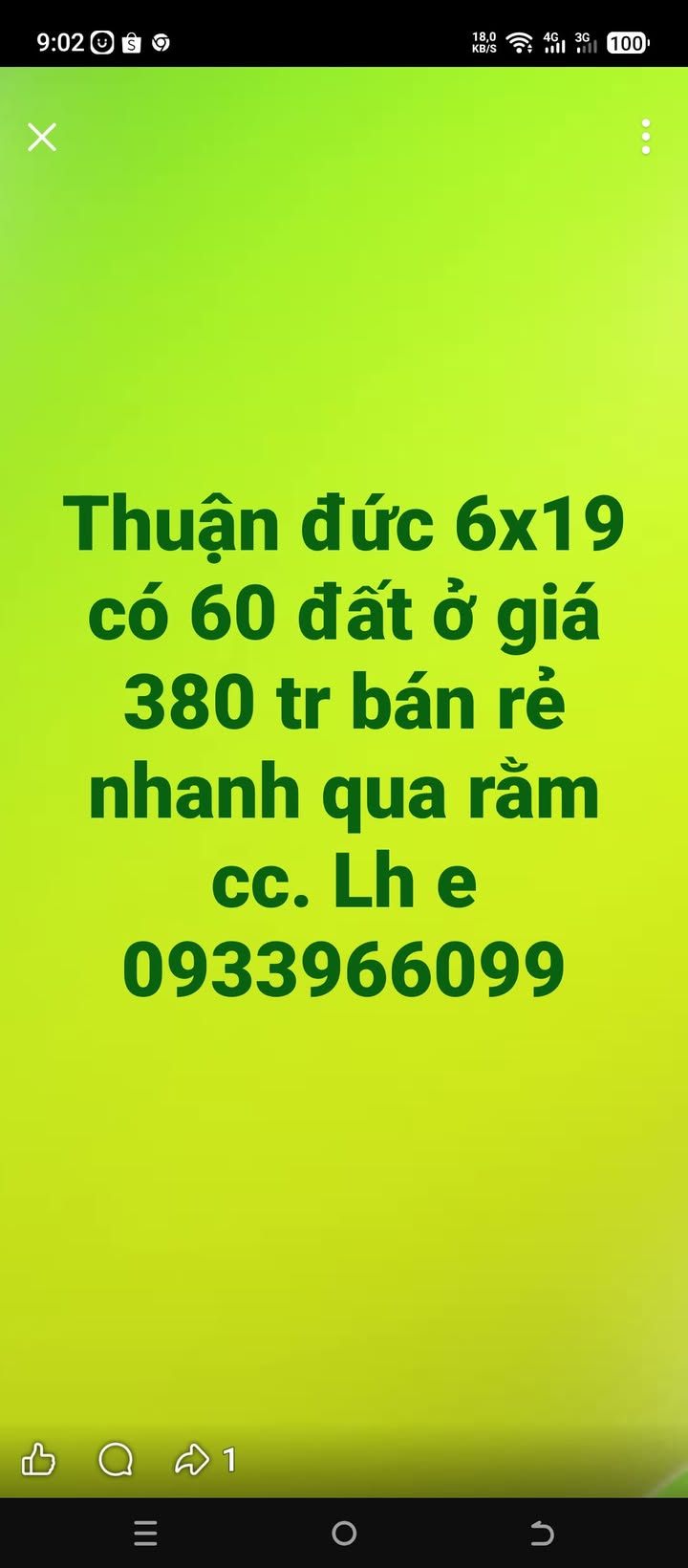 Đất nền Thuận Đức, Đồng Hới 114m² - Tiềm năng tăng giá vượt trội!