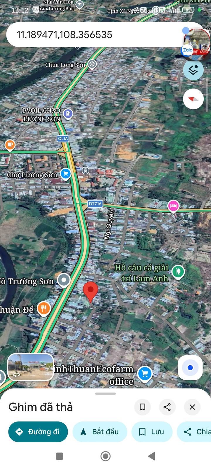 Đất nền Thị trấn Lương Sơn 490m² giá 1.225 tỷ - Sổ đỏ chính chủ!