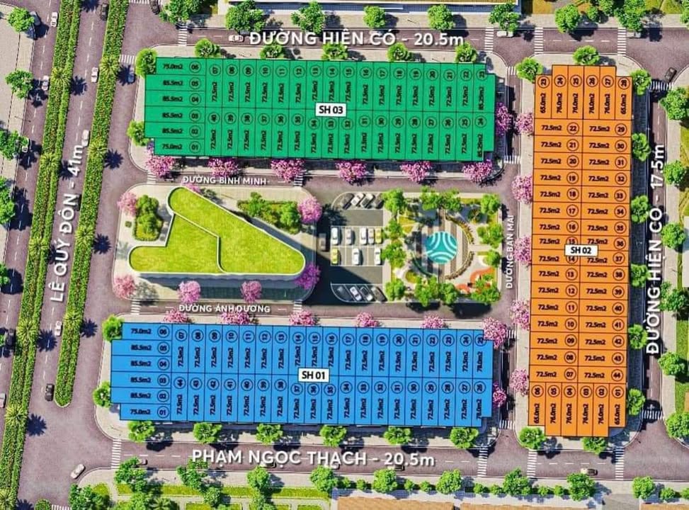 Shophouse Glory Downtown Thái Bình - Kinh doanh đắc lợi, 5 tỷ