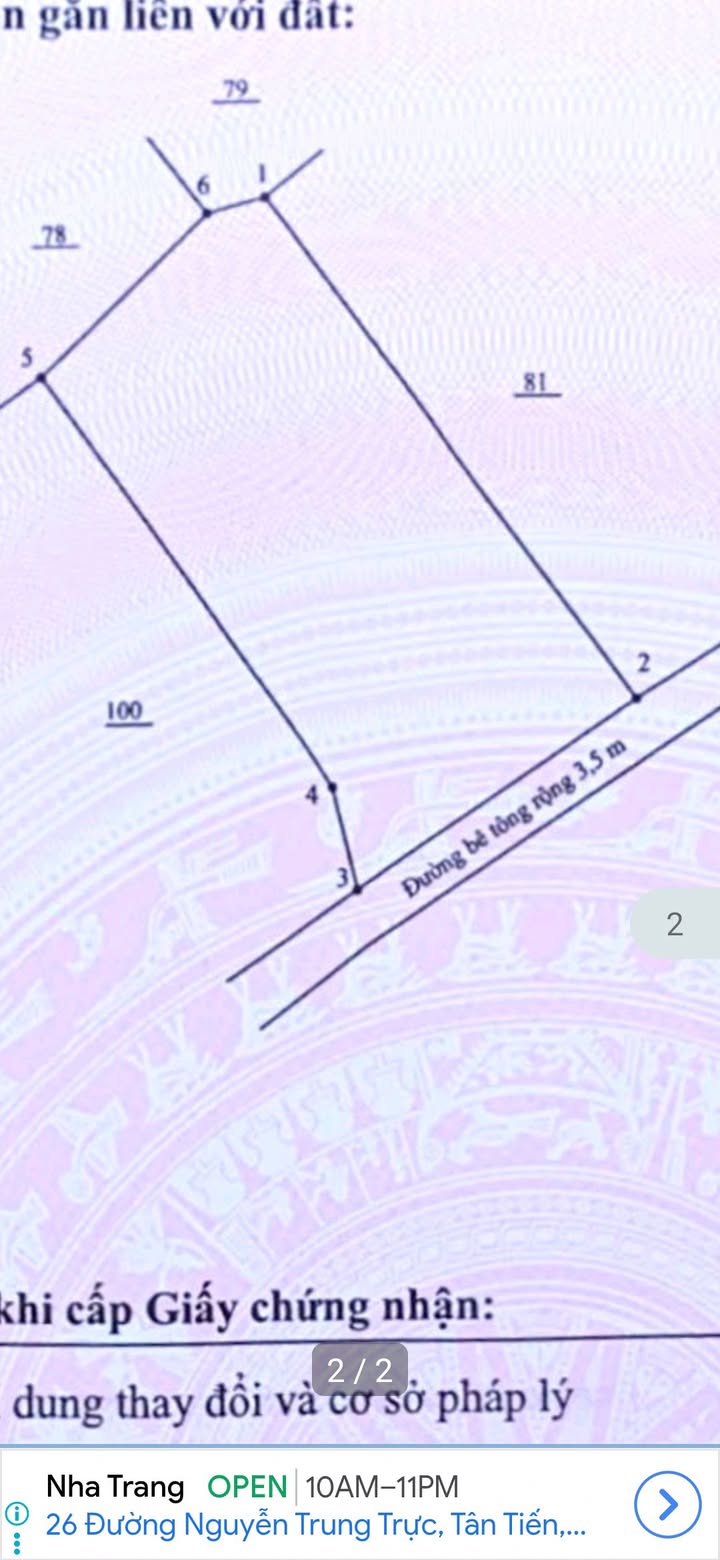 Đất nền Dầu Tiếng, Bình Dương 1799m² - Tiềm năng tăng giá vượt trội!