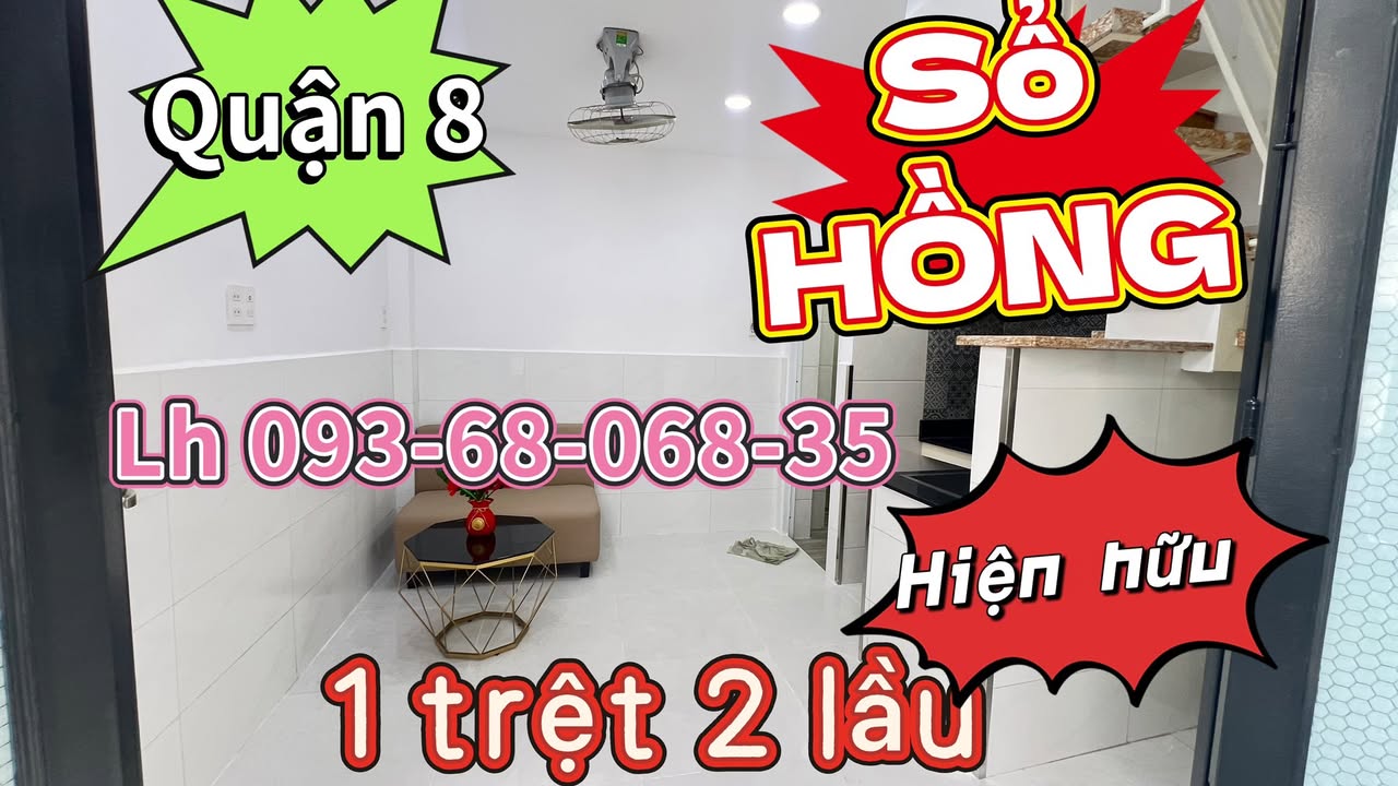 Nhà Sổ Hồng Riêng 16m² Đường Phạm Thế Hiển, Q8 - Giá 2.15 Tỷ