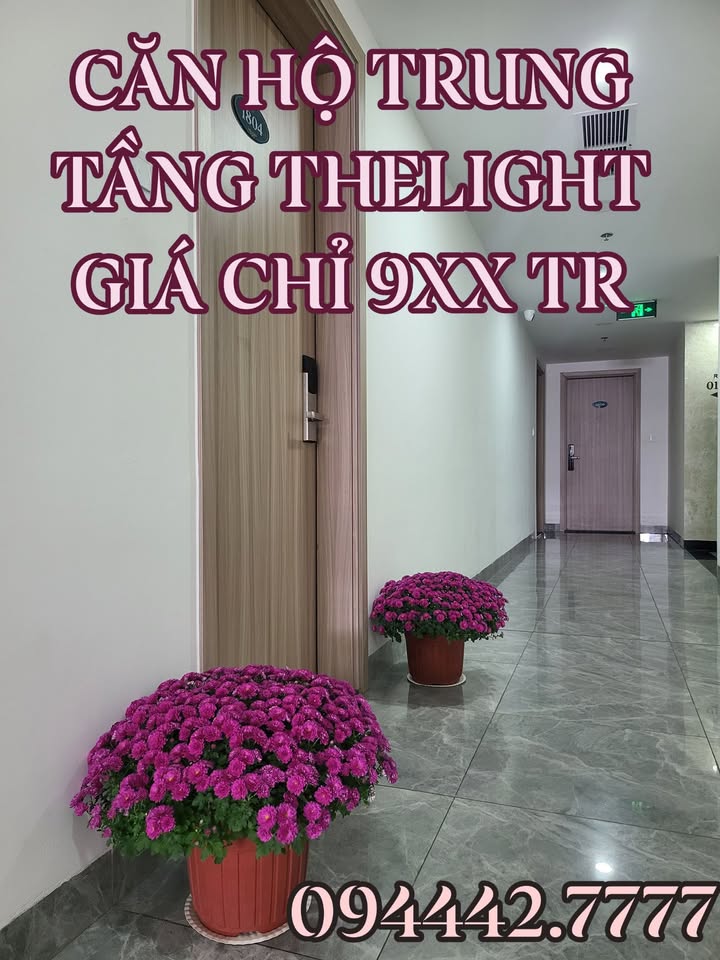 Căn hộ TheLight Tuy Hoà 30m² giá chỉ 9xx triệu - View đẹp mãn nhãn!