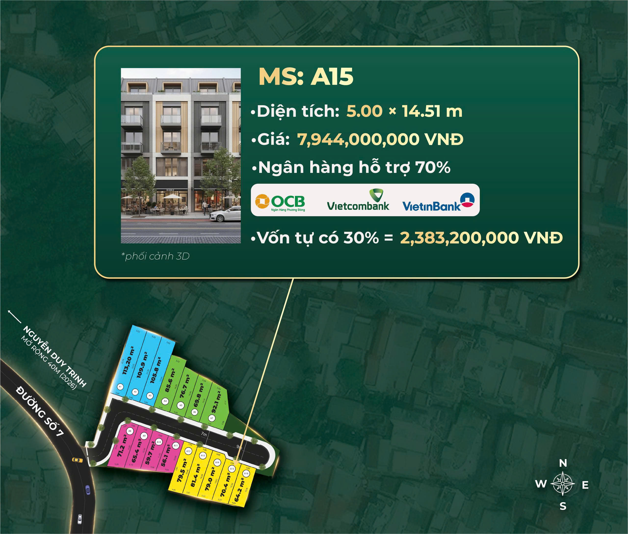 Mở bán 16 nền đất Thủ Đức – Sổ riêng từng nền – Giá đầu tư