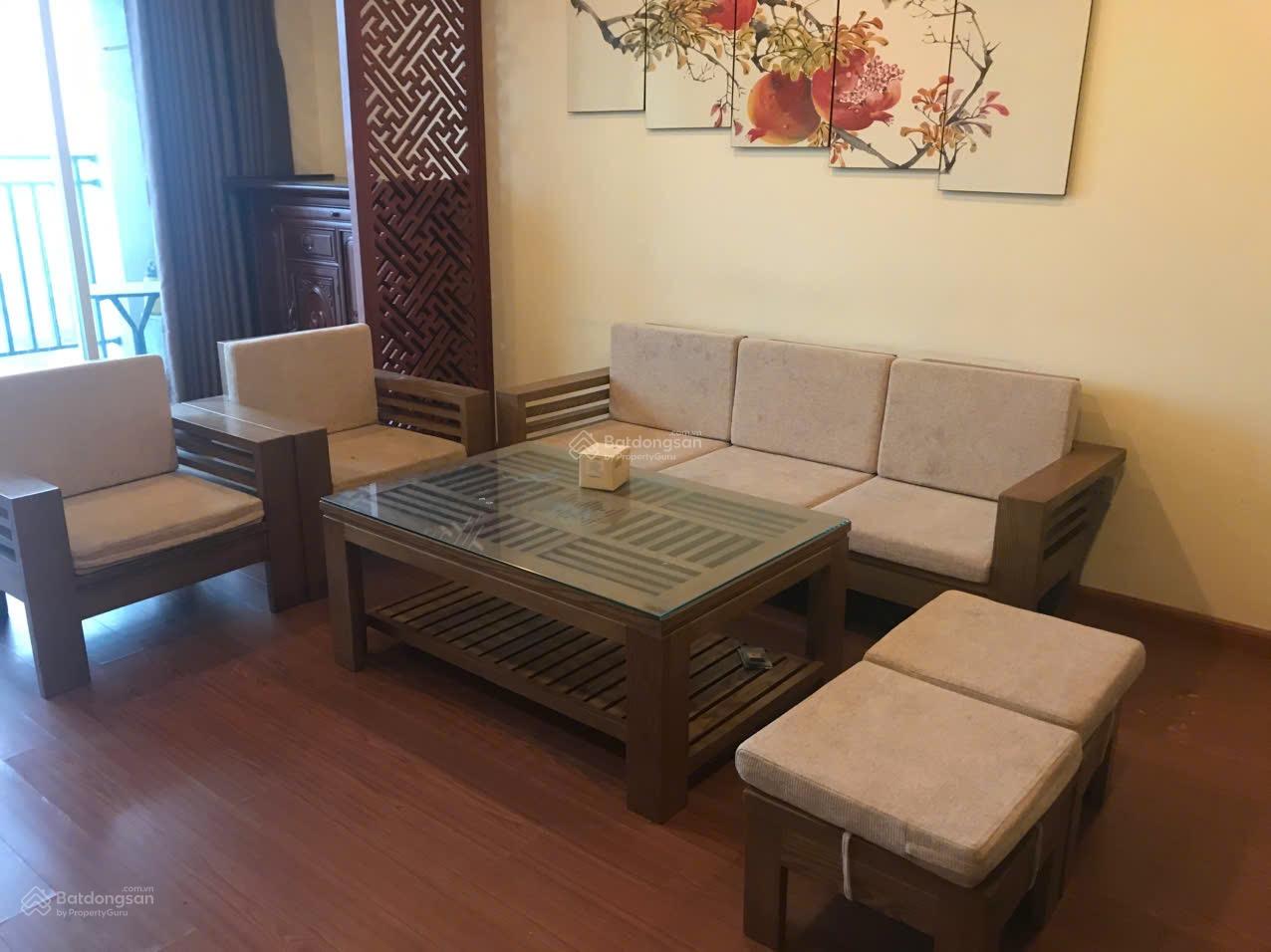 Cho thuê căn hộ 3PN Hồ Gươm Plaza, Hà Đông - 136m² view hồ Văn Quán