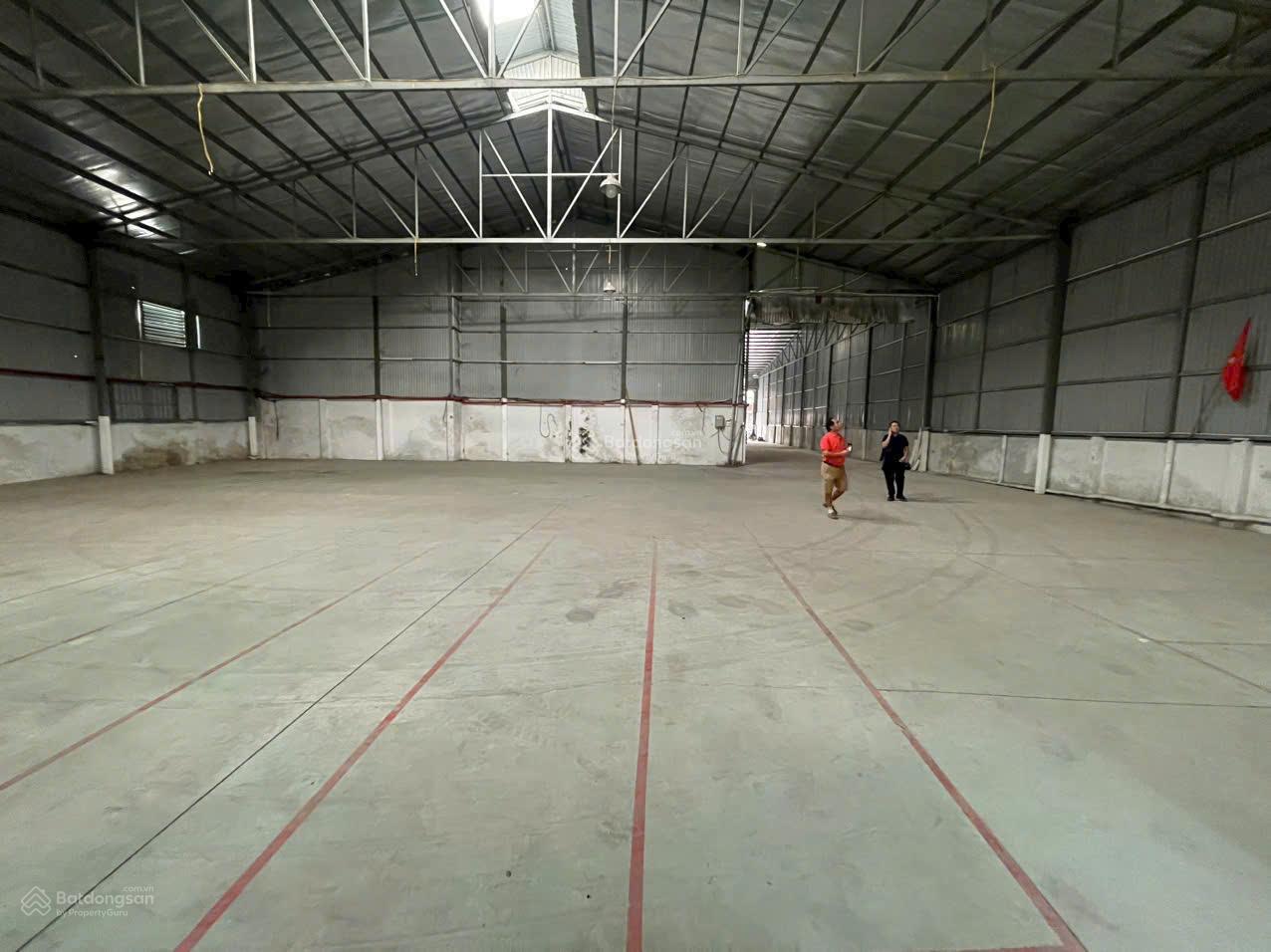 Cho thuê kho xưởng 800m² Đức Thượng Hoài Đức - Container vào tận nơi