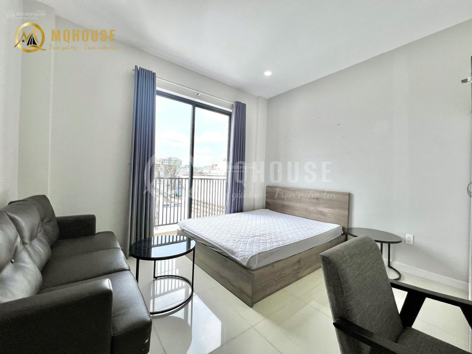 Cho thuê căn hộ 1PN 45m² full nội thất cao cấp, ban công thoáng, Quận Phú Nhuận