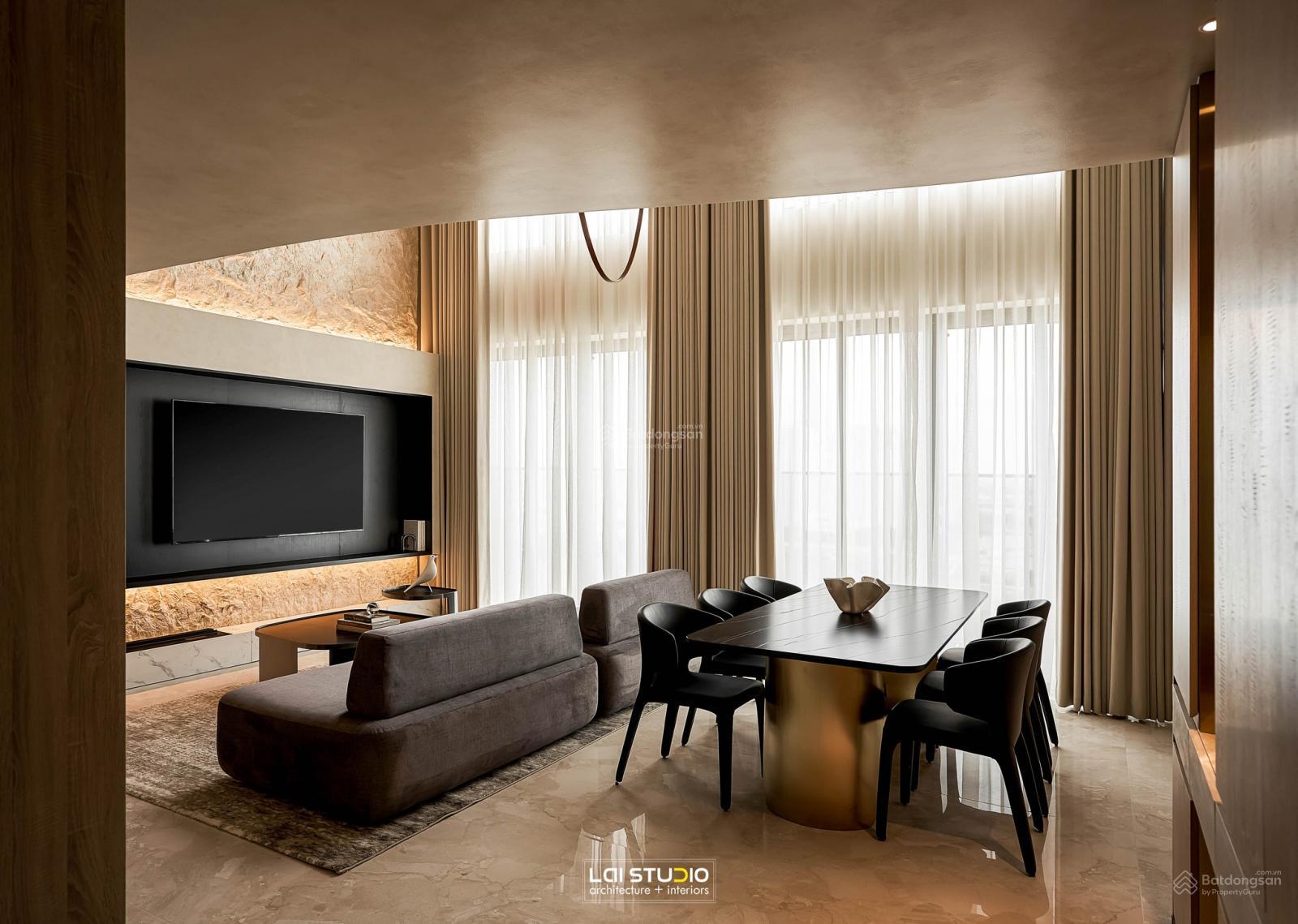 Cho thuê Căn hộ Loft Duplex The Metropole Thủ Thiêm 165m² - 185 Triệu/tháng