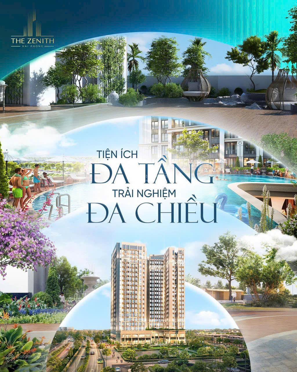 Căn hộ The Zenith Hải Phòng 66m² giá 2.2 tỷ - Hướng tốt, tiện ích đỉnh!