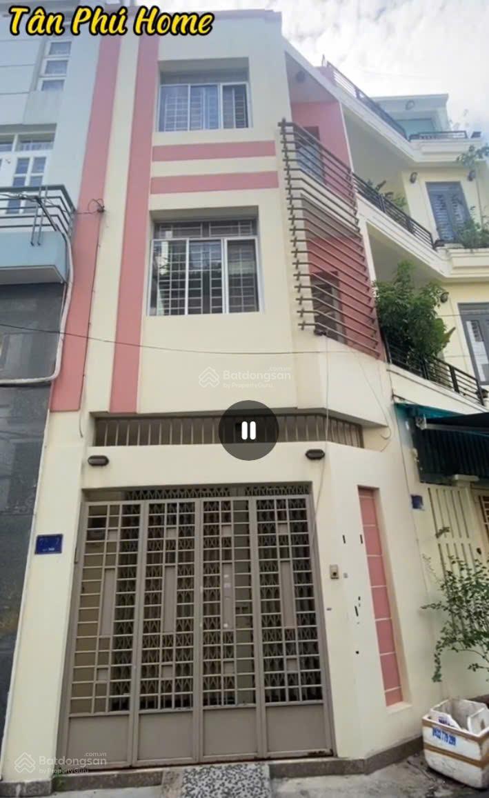 Nhà Cho Thuê 2 Mặt Hẻm 6m Tân Phú - 48m², 3PN - 11.9 Triệu