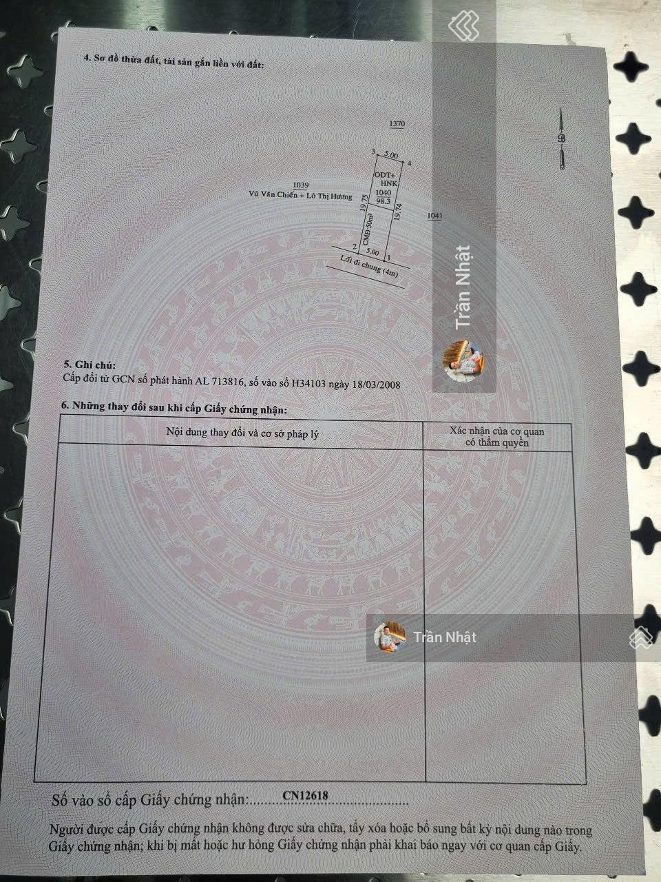 Đất nền Phú Mỹ, Thủ Dầu Một 100m² - Sổ đỏ chính chủ, bán gấp!