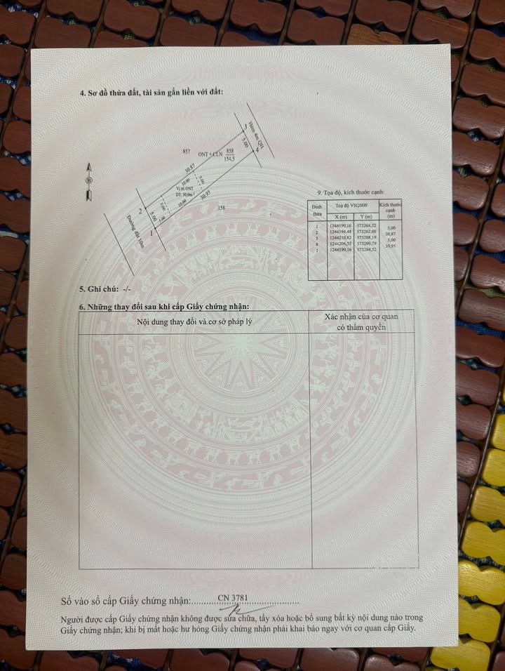 Đất nền Hẻm 103 Nguyễn Văn Linh, Tây Ninh 155m² - Tiềm năng tăng giá