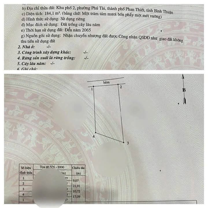 Đất nền KDC Văn Thánh 3 Phan Thiết 400m² - Hạ tầng hoàn thiện