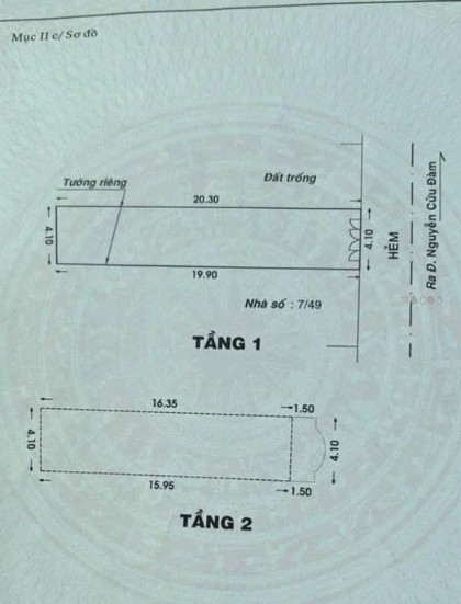 Bán Nhà Nguyễn Cửu Đàm Tân Phú 82m² Giá 8.49 Tỷ - Vị Trí Đắc Địa