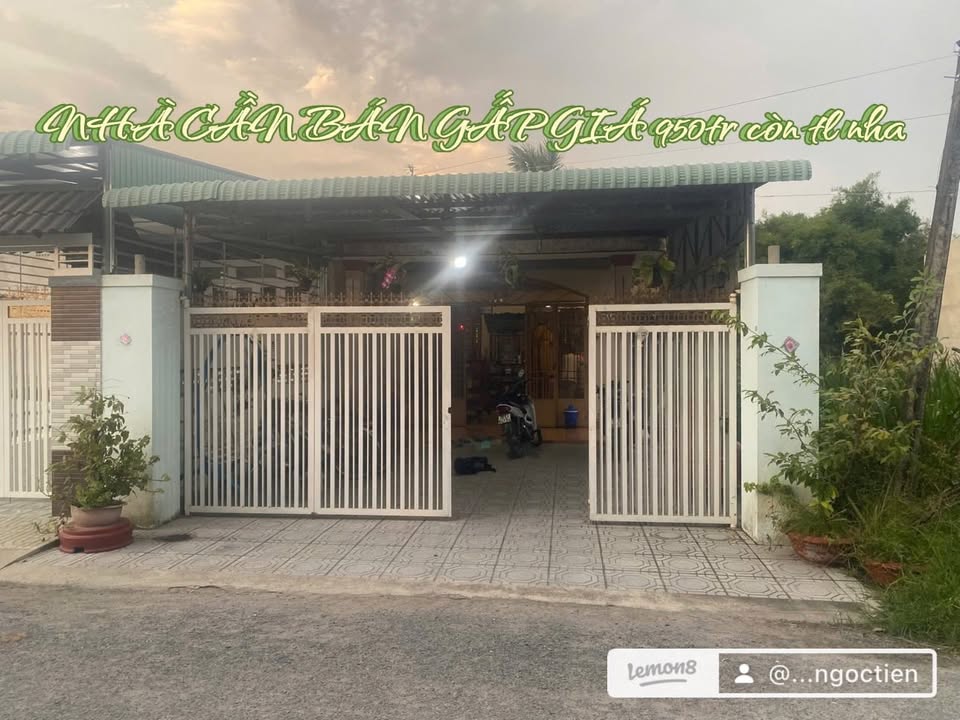 Bán nhà Bàu Năng Dương Minh Châu 173m² giá 950 triệu - Vị trí đẹp!